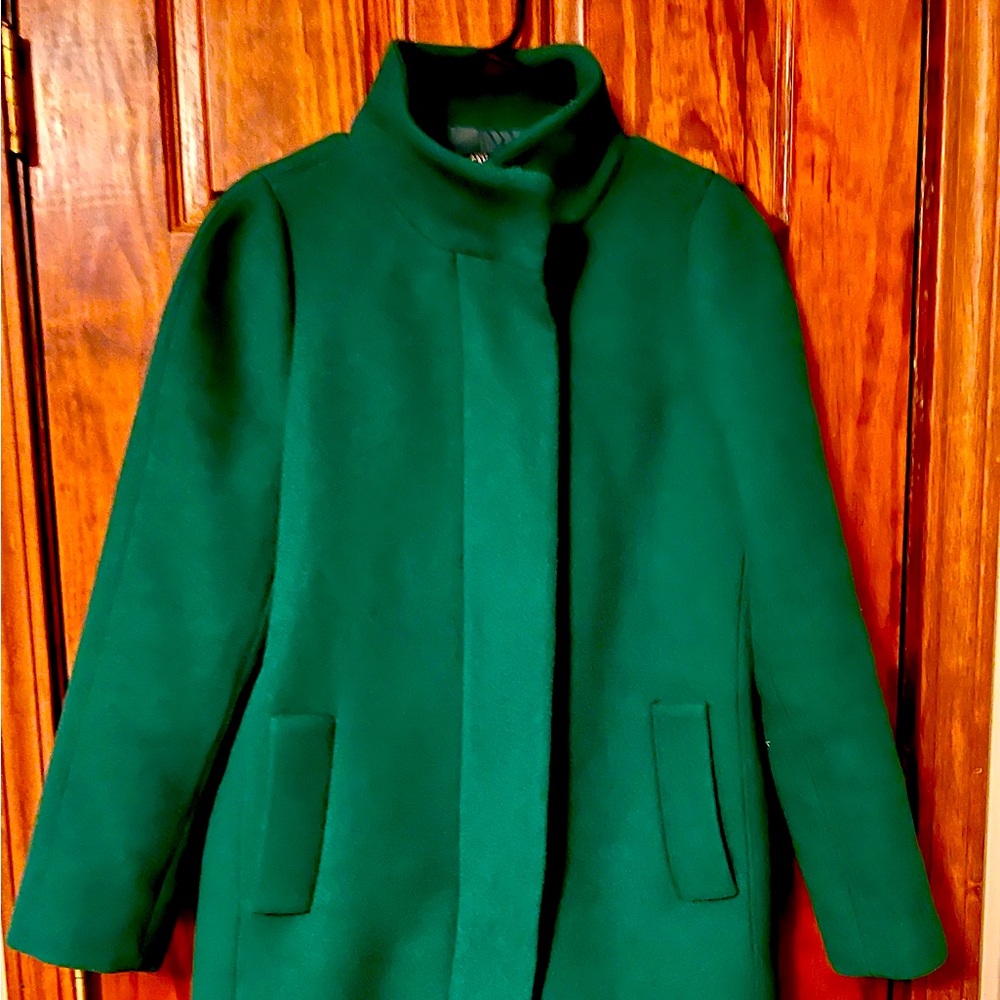 J Crew ladies size 4 wool coat